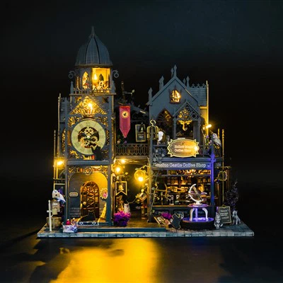 Gjør det selv tre L2401 Huoluo Castle Doll House